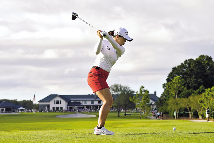 고진영 박인비와 함께 LPGA에서 맹활약하고 있는 김세영의 경기모습. [AP]