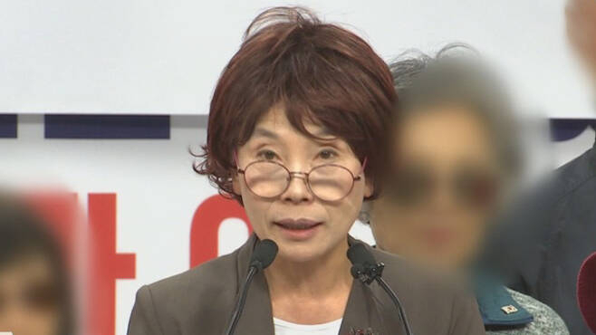 주옥순 엄마부대 대표. [연합]
