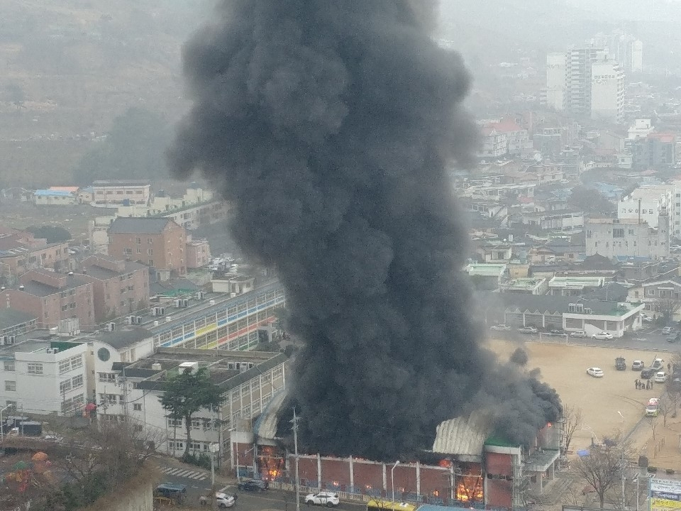 학교 화재 이미지.(사진은 기사 내용과 관련없음) [연합]