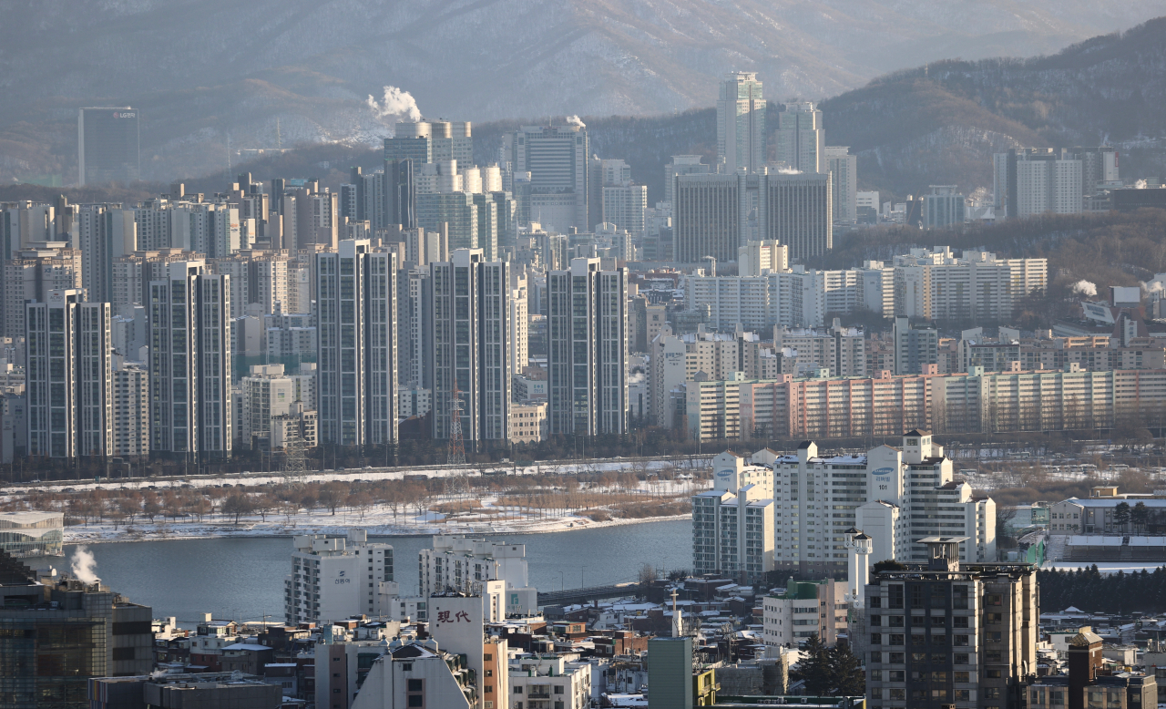 [사진=서울 아파트 모습][연합]