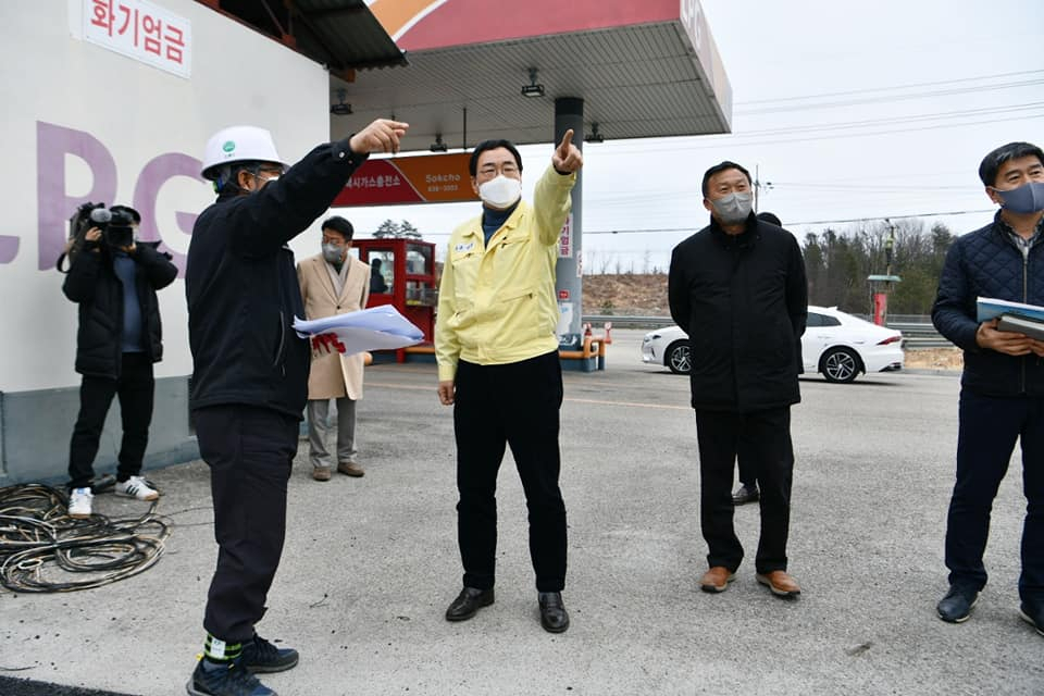 김철수 속초시장 페북 캡처.