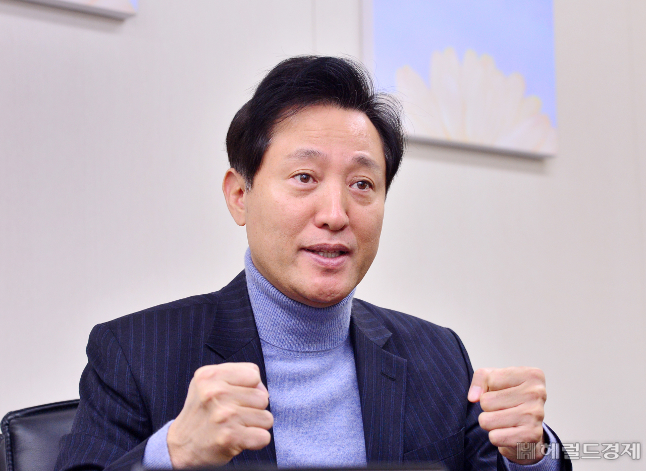 오세훈 전 서울시장. [박현구 기자phko@]