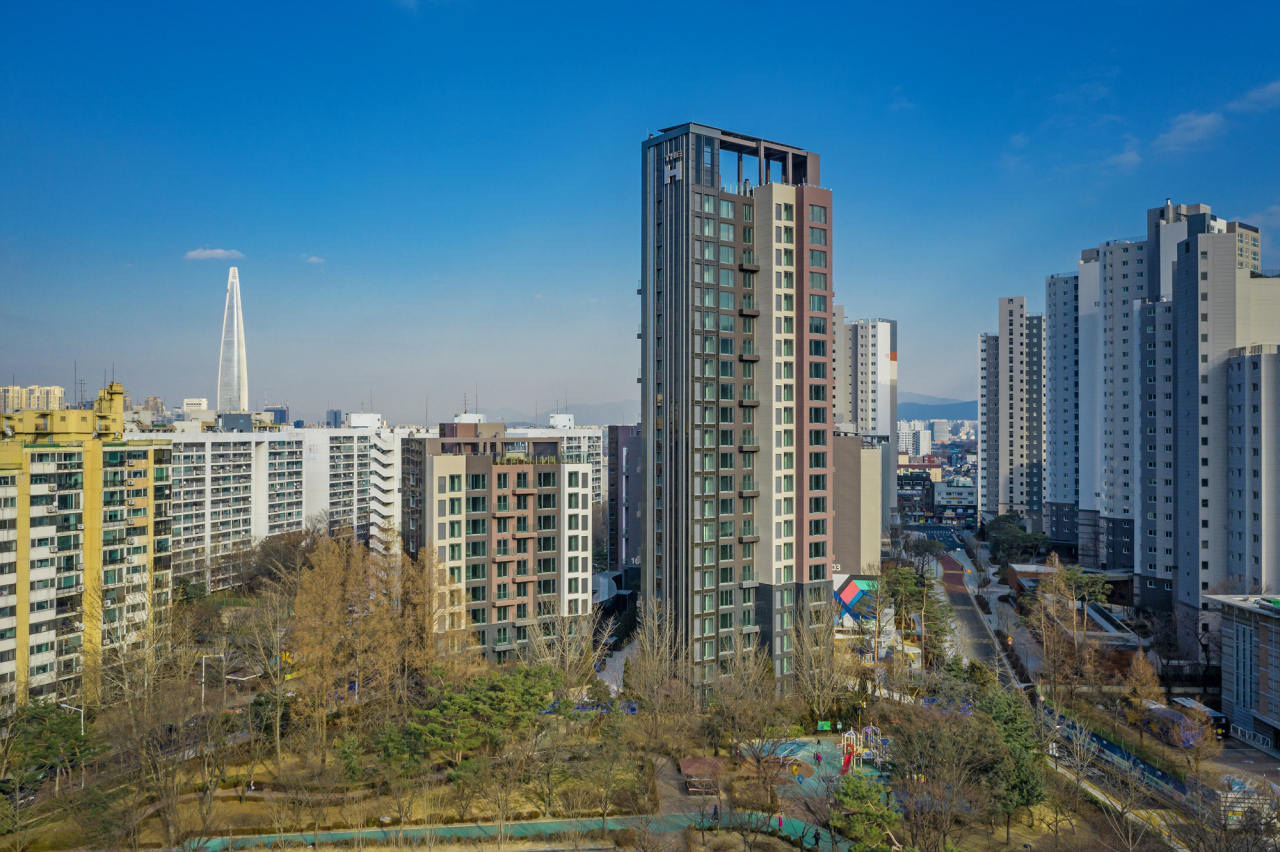 디에이치 포레센트 전경 [현대건설 제공]