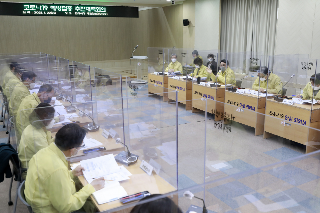 화성 코로나 안전대책.