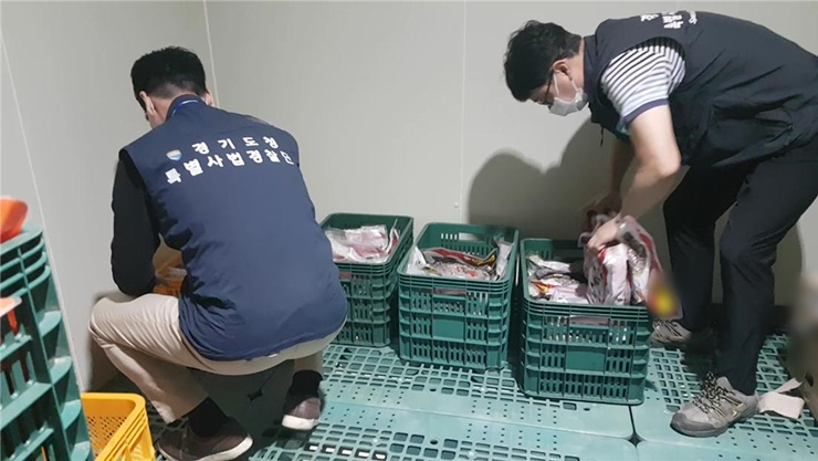 경기도특사경 배달음식 불법행위 집중수사.[경기도 제공]