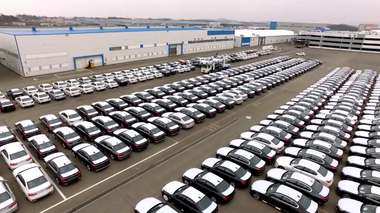 BMW 차량물류센터. [BMW 그룹 코리아 제공]