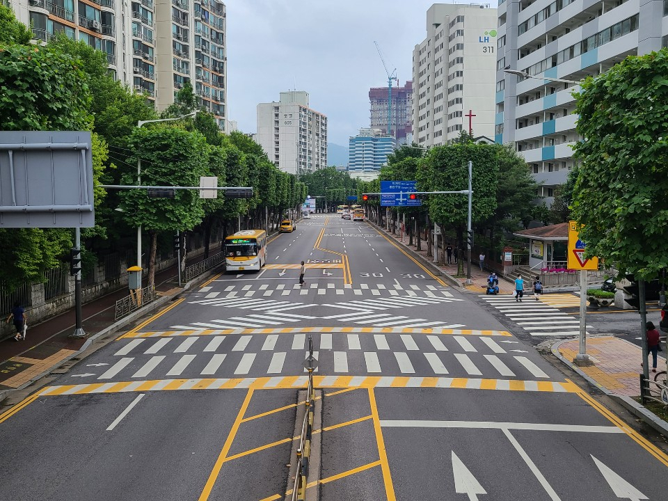 대각선교차로(관악성원A앞 삼거리)