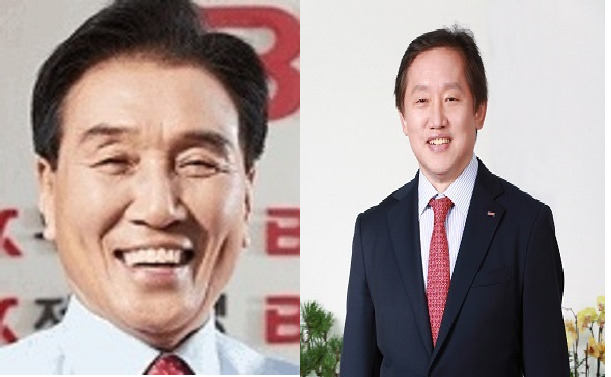 (좌) 김지완 BNK금융지주 회장, (우) 김병영 BNK투자증권 대표이사