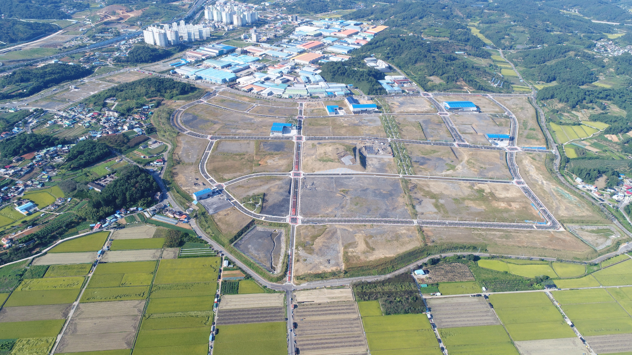 진주 뿌리일반산업단지 전경 [경상남도 제공]