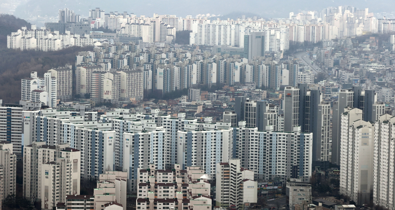 서울 시내 모습. [연합]