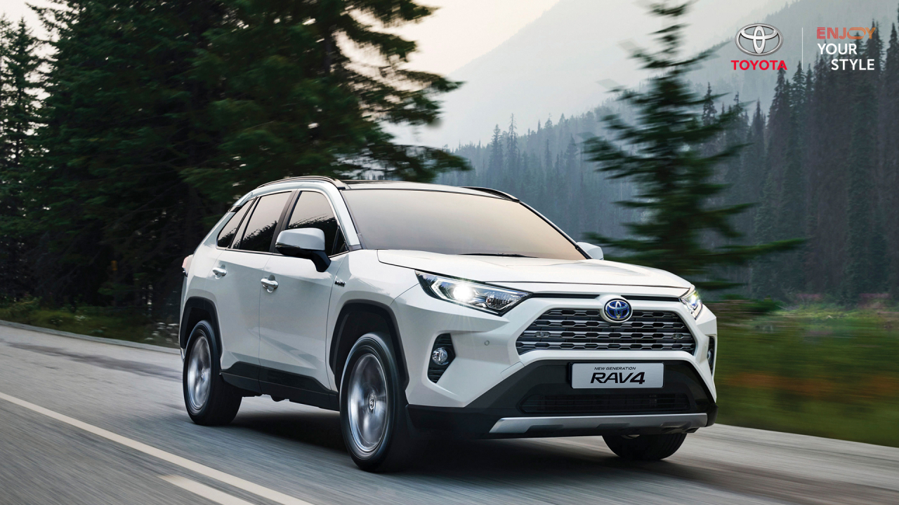 토요타 준중형 SUV RAV4.
