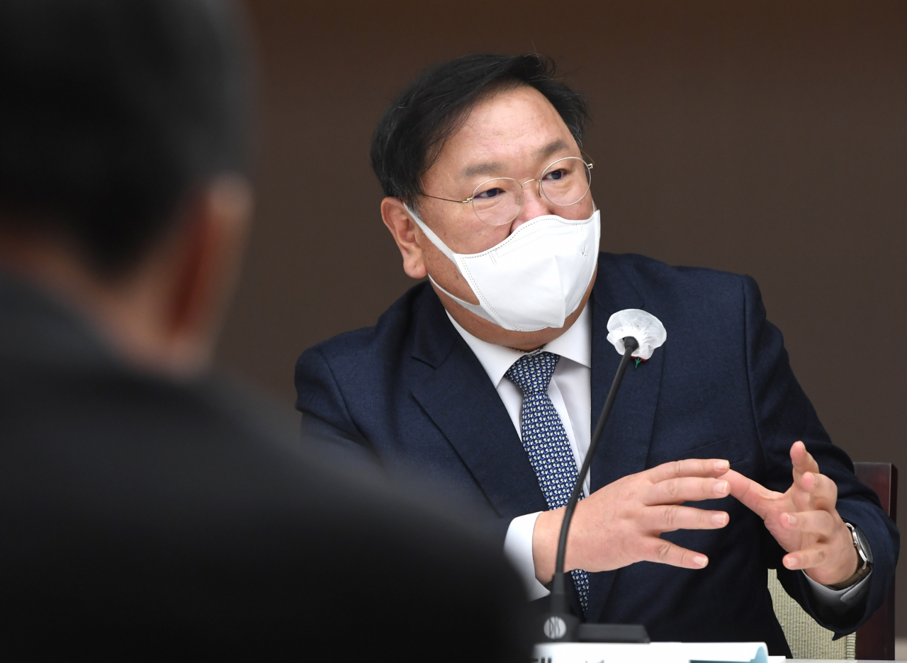 더불어민주당 김태년 원내대표 [연합]