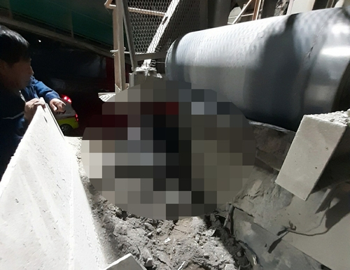 사고 현장 [인천 소방본부 제공]