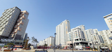수도권 중대형 아파트 가격이 중소형보다 높은 오름폭을 보이고 있다. 사진은 경기도 하남시 학암동 일대 아파트 단지 모습. [헤럴드경제DB]