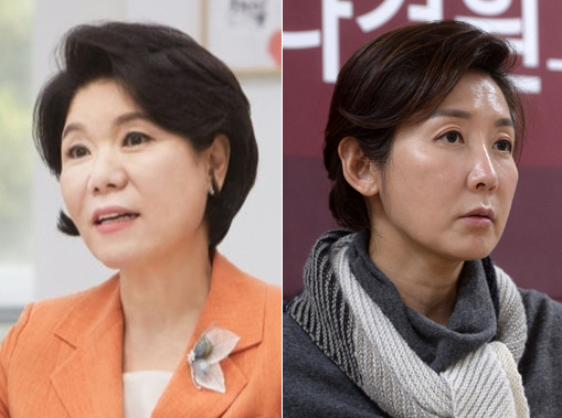 조은희 서울 서초구청장(왼쪽), 나경원 전 국민의힘 의원. [헤럴드경제DB]