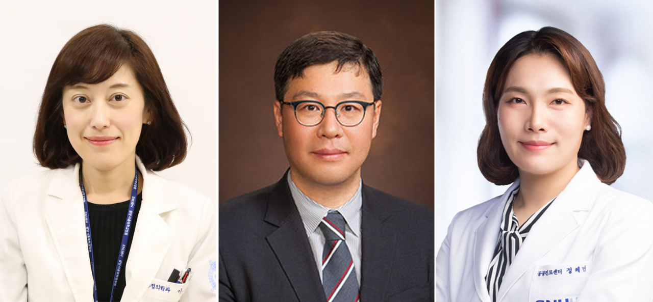분당서울대병원 이혜진 교수, 서울대병원(현 건강보험심사평가원 파견 근무) 이진용 교수, 서울대병원 정혜민 교수)