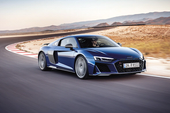 더뉴 아우디 R8 V10 퍼포먼스. [아우디코리아 제공]