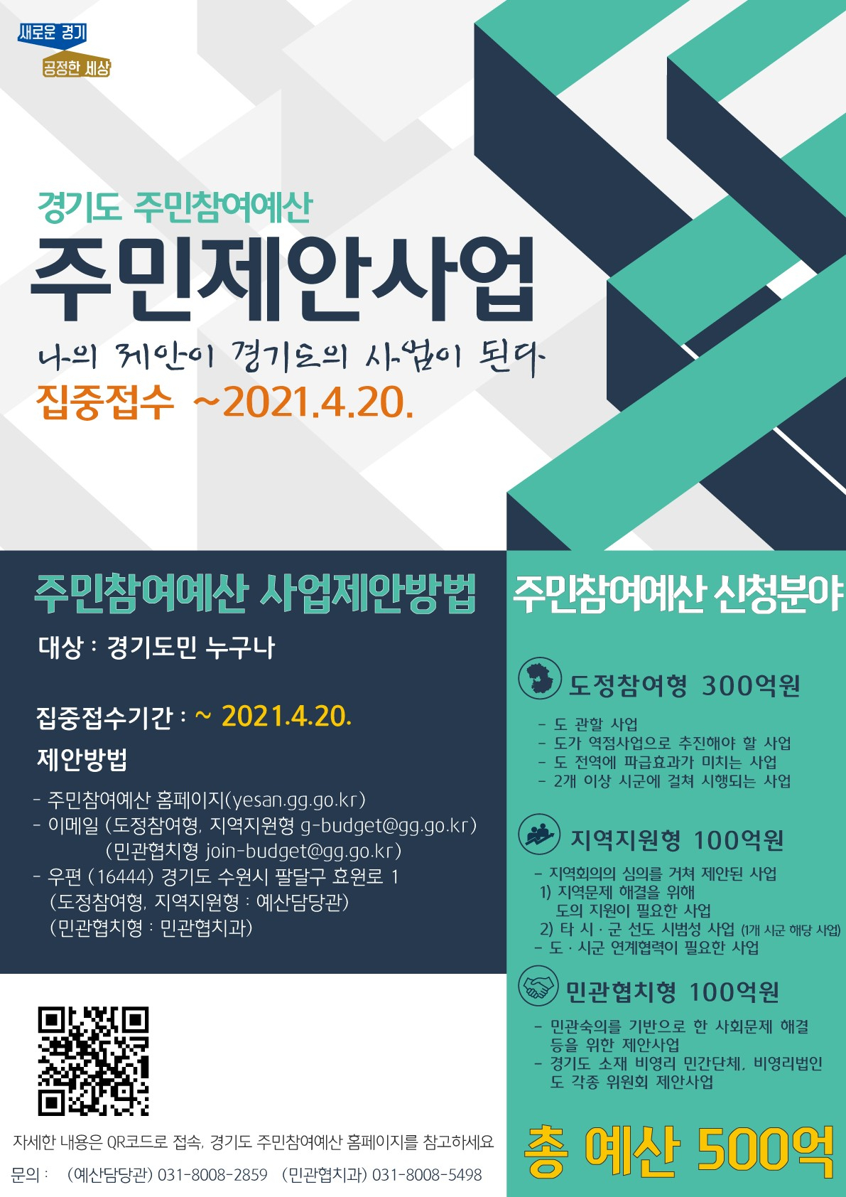 주민참여예산 포스터