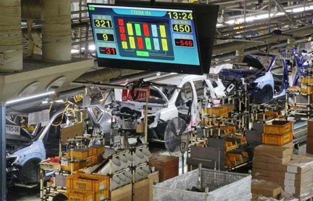 Renault Samsung Motors' factory in the southeastern port city of Busan. (Yonhap)
