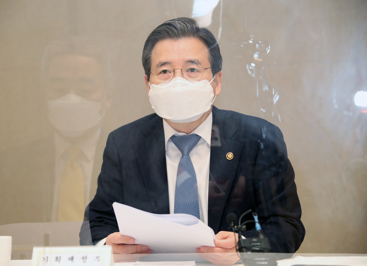 김용범 기획재정부 제1차관［연합］