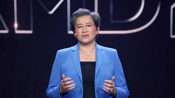 리사 수 AMD 최고경영자가 CES2021 기조연설에서 자사의 향후 목표에 대해 설명하고 있다. [AMD뉴스룸]