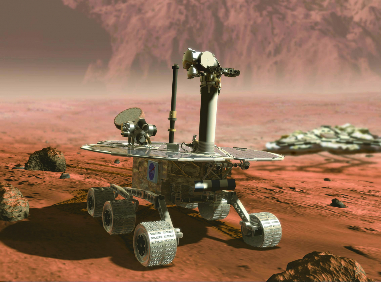 NASA 화성탐사 로버 '큐리오시티'.[NASA 제공]
