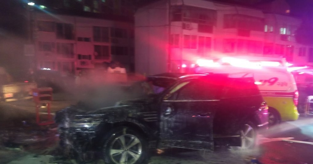 사고 당시 현장 [전북소방본부 제공]