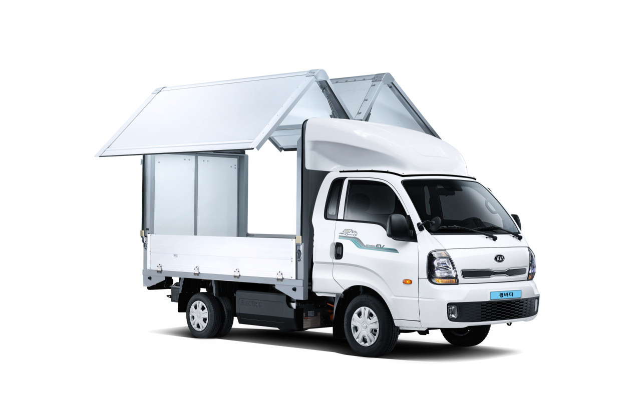 봉고 III EV 윙바디. [기아 제공]