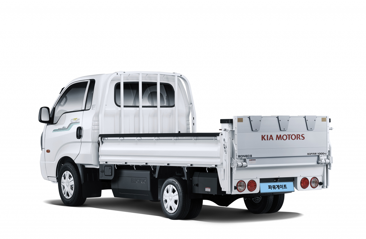 봉고 III EV 파워게이트. [기아 제공]