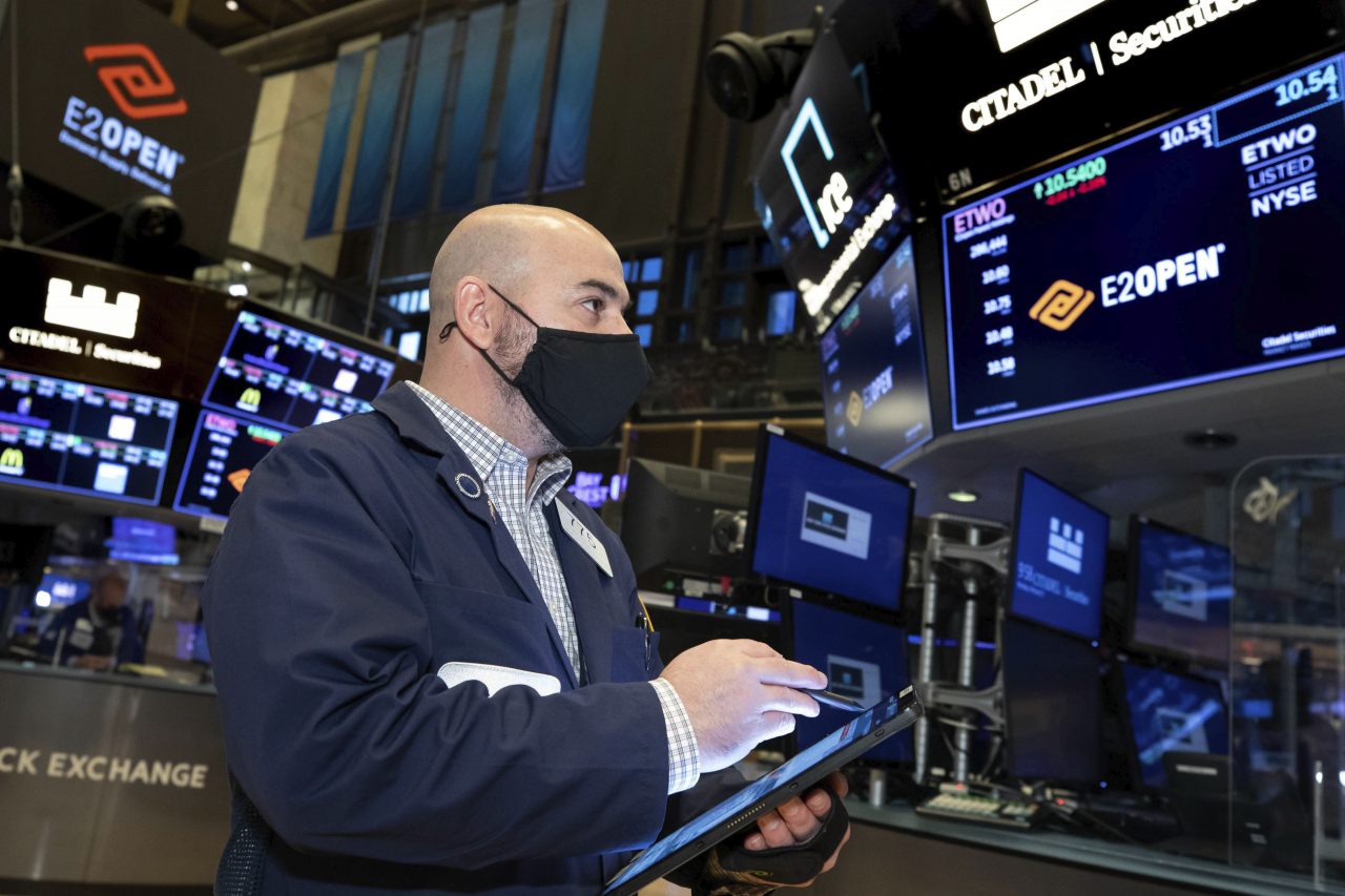 뉴욕증권거래소(NYSE).[AP]