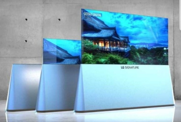 LG전자의 롤러블 TV. [LG전자 제공]