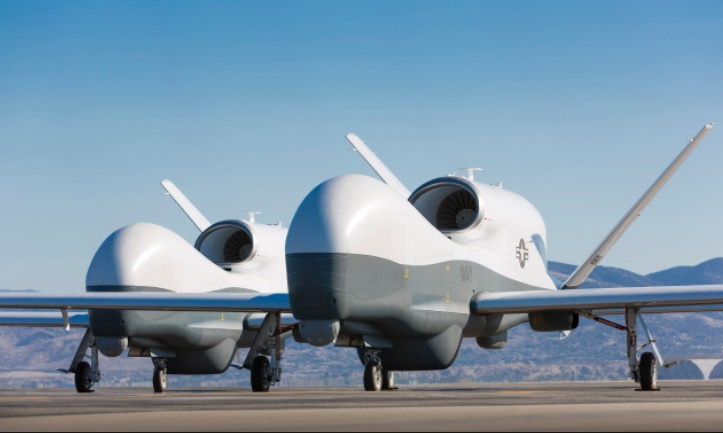 미 해군 고고도 무인정찰기 트리톤(MQ-4C)[노스럽그루먼 홈페이지 캡처]