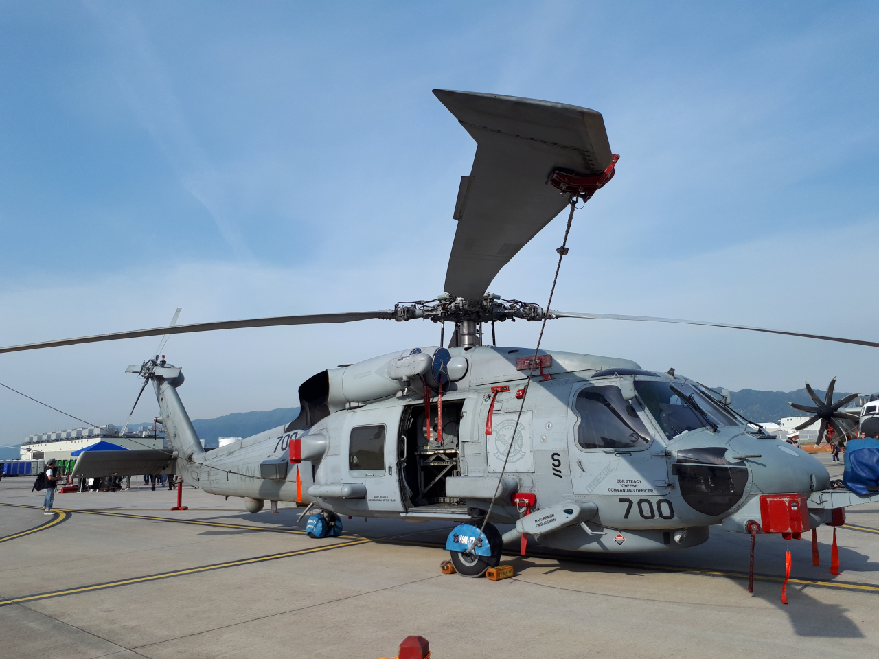 미해군 MH-60R 헬기 [사진=이승준]