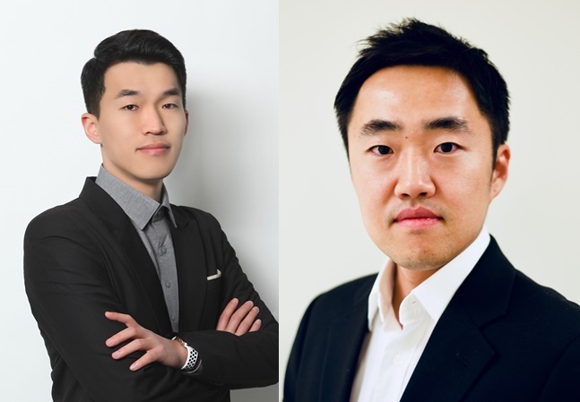 GenEdit CEO Lee Gun-woo (left) and CTO Park Hyo-min (Courtesy of Lee and Park)
