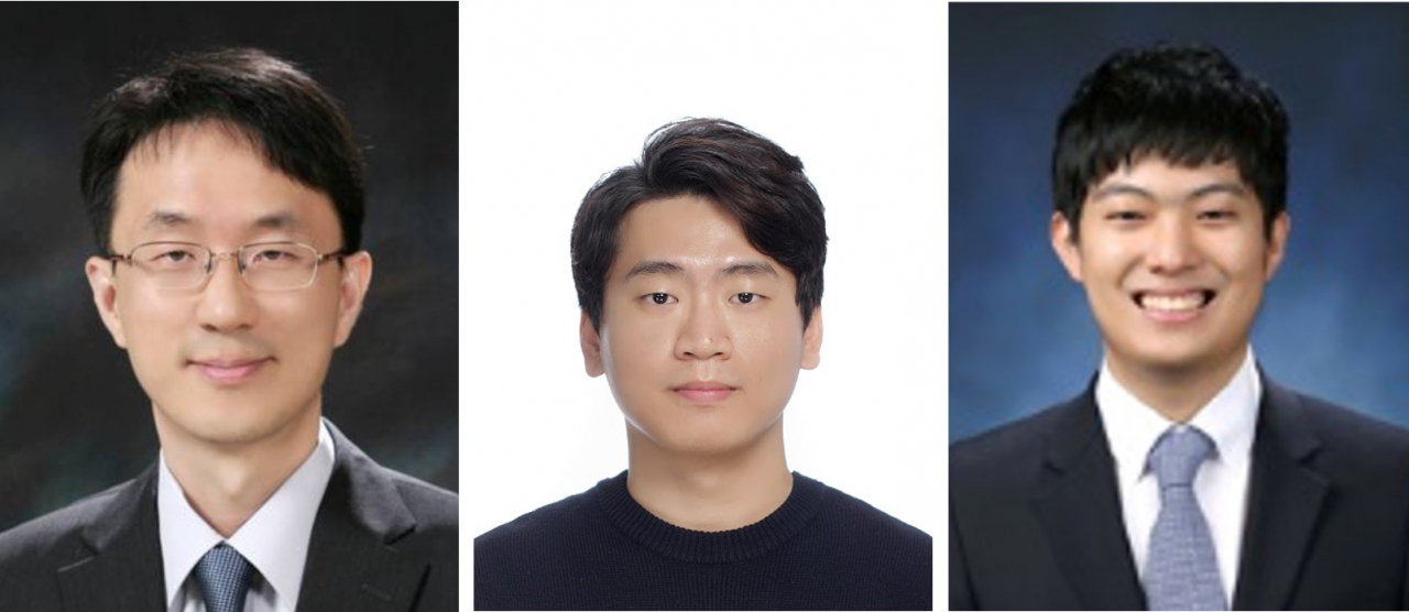 왼쪽부터 김도희 서울대 화학생물공학부 교수, 송인학 박사, 이황호 박사.[서울대 공대 제공]