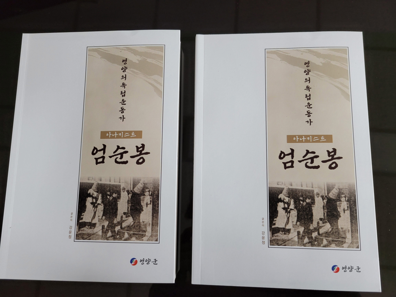 독립운동가 엄순봉 의사 자료집.[영양군 제공]