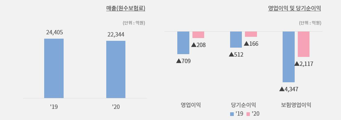 롯데손해보험의 2020년 경영실적 [롯데손보 제공]
