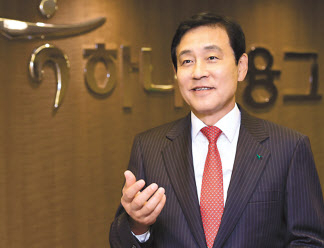 김정태 하나금융지주 회장 [하나금융지주 제공]