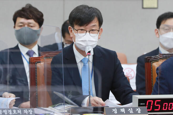김상조 청와대 정책실장[연합]
