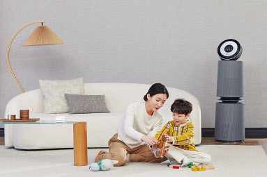 LG 퓨리케어 360˚ 공기청정기 알파.[LG전자 제공]