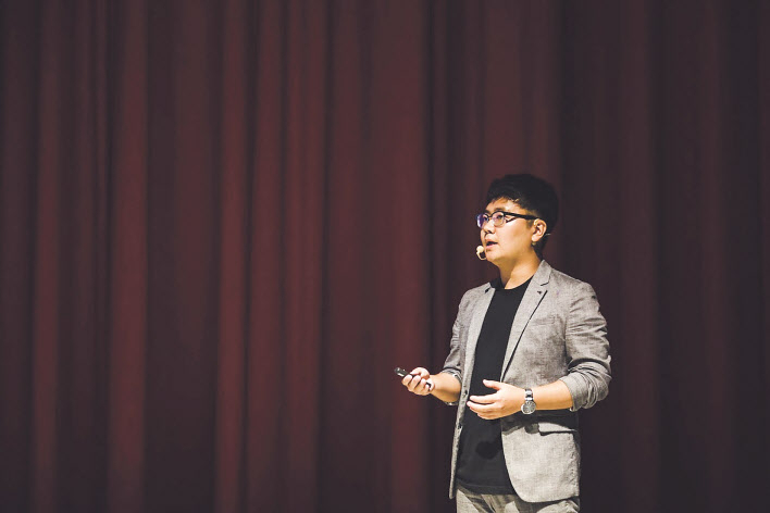 K-스쿨을 졸업하고 창업융합전문석사 학위를 받은 연창학 블록오디세이 대표. [KAIST 제공]