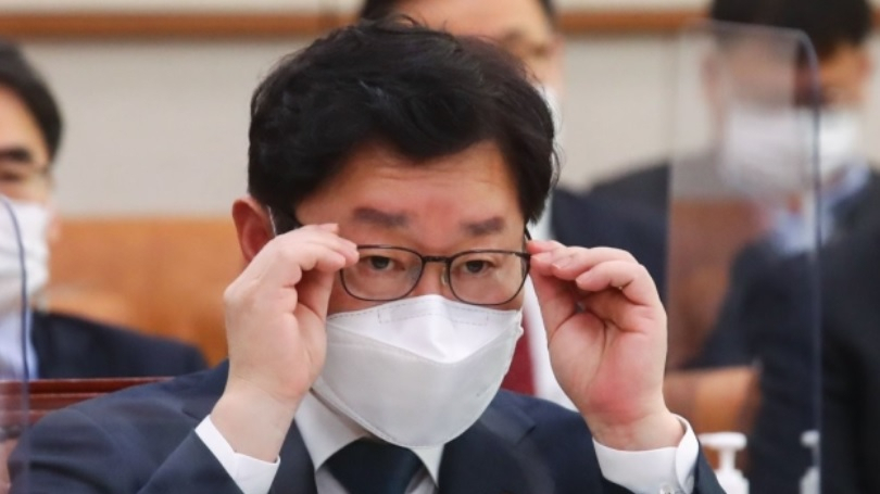 박범계 법무부 장관[연합]