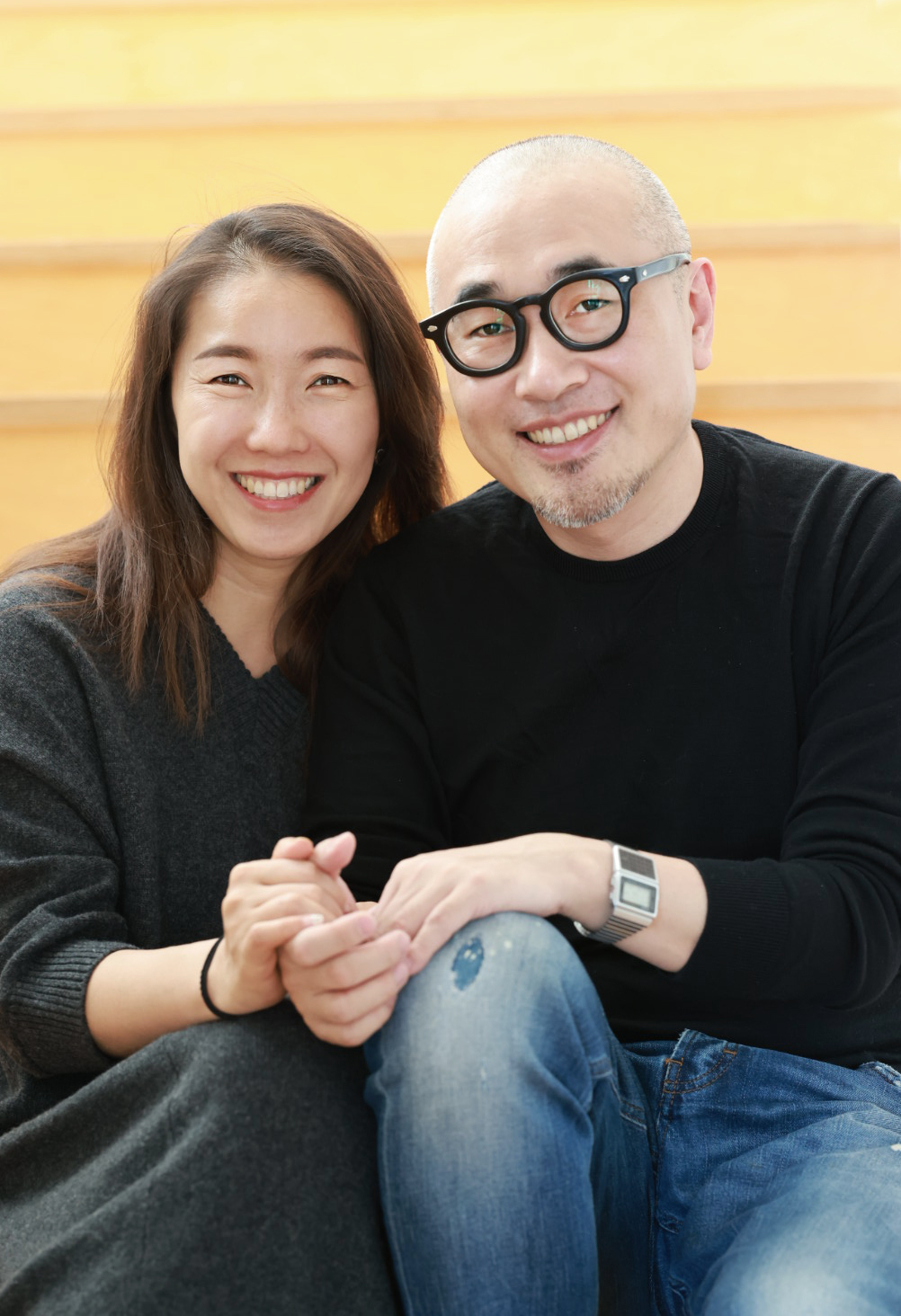 더 기빙 플레지 홈페이지에 219번째 기부자로 등록된 김봉진(오른쪽), 설보미 부부 [우아한형제들 제공]