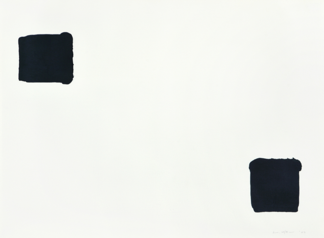 이우환, Untitled, 석판화, 56&times;75.7cm, ed of 99, 2002