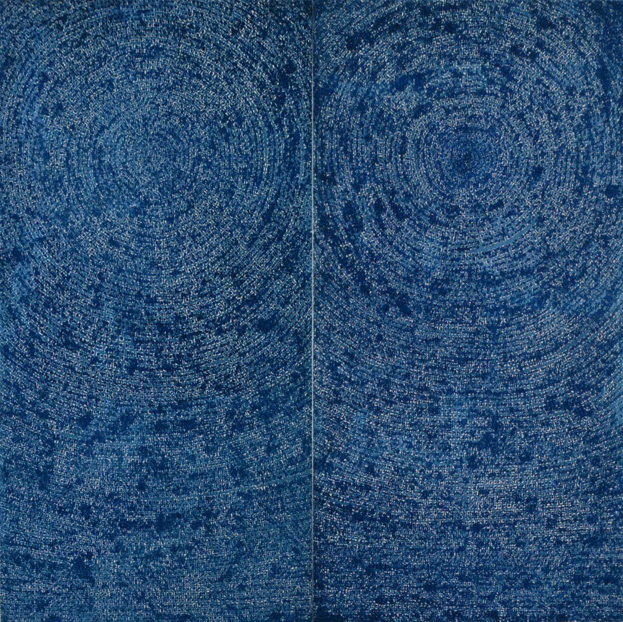 김환기, 우주, 오프셋 석판화, 89.5&times;90.2cm, ed of 200