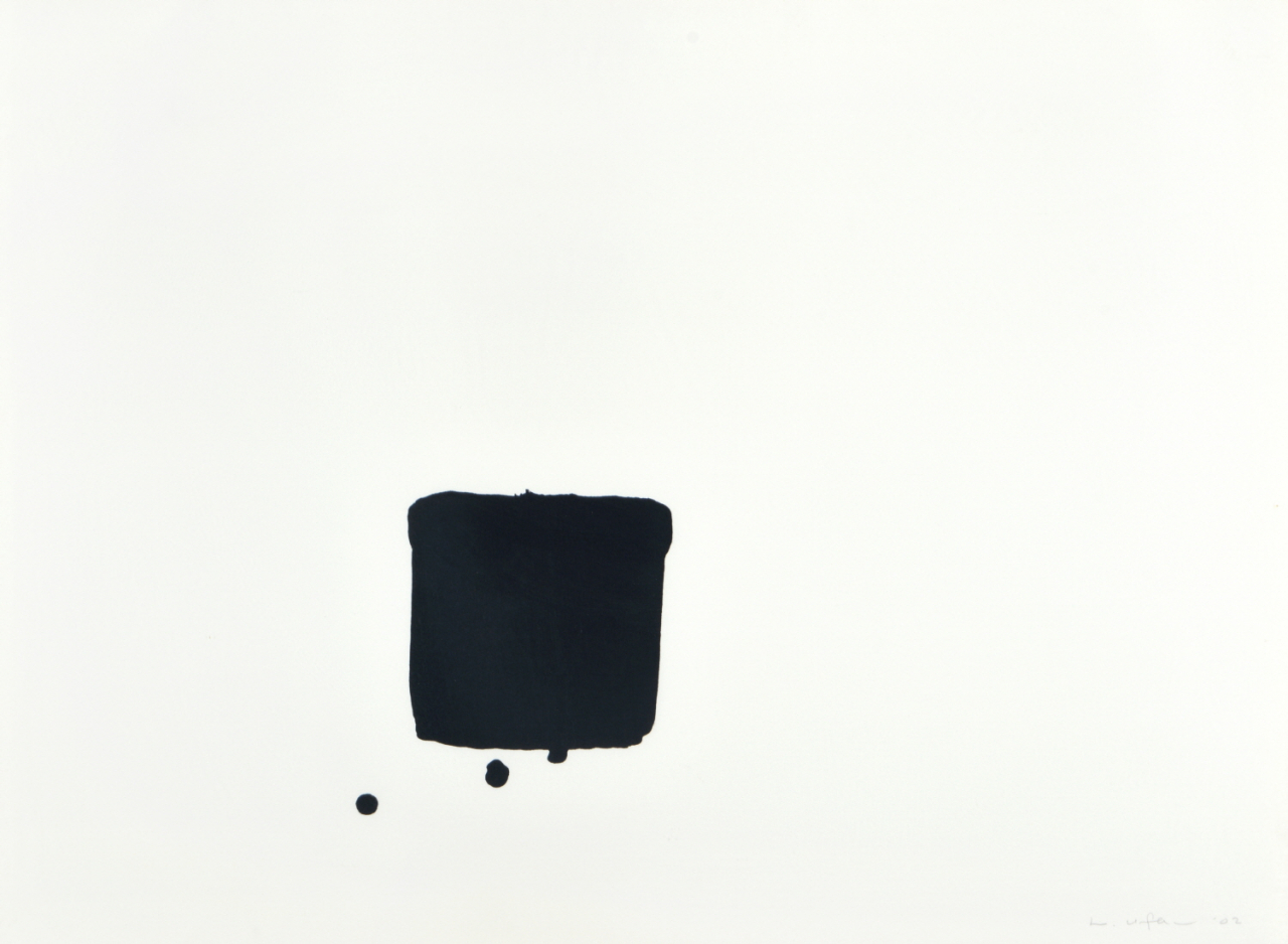 이우환, Untitled, 석판화, 56&times;75.7cm, ed of 99, 2002