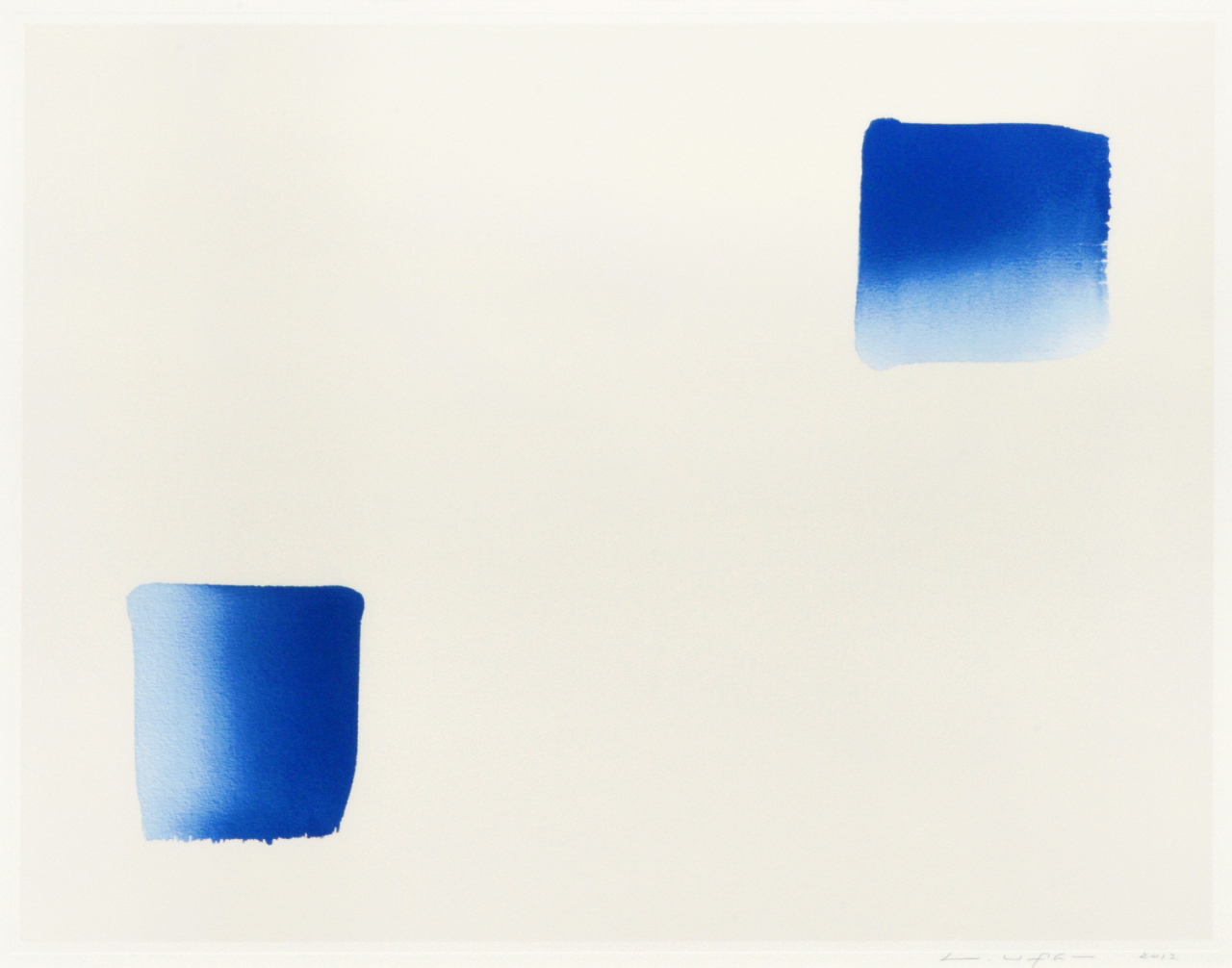 이우환, 조응, 석판화, 47&times;60.8cm, ed of 250