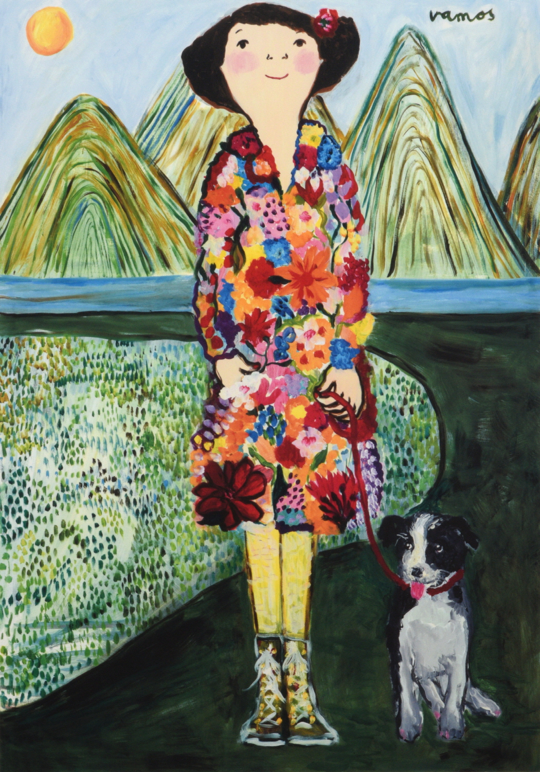 에바 알머슨, Vamos, 실크스크린, 82.8&times;57.9cm, ed of 95