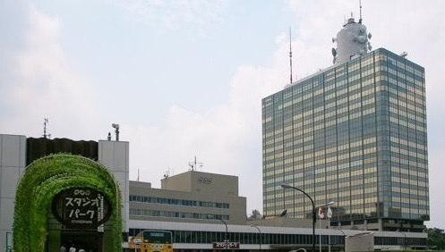 일본 NHK 사옥 [연합]