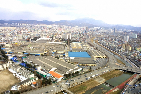 광주시 북구 전남방직·일신방직 공장 일대. [광주시 제공]